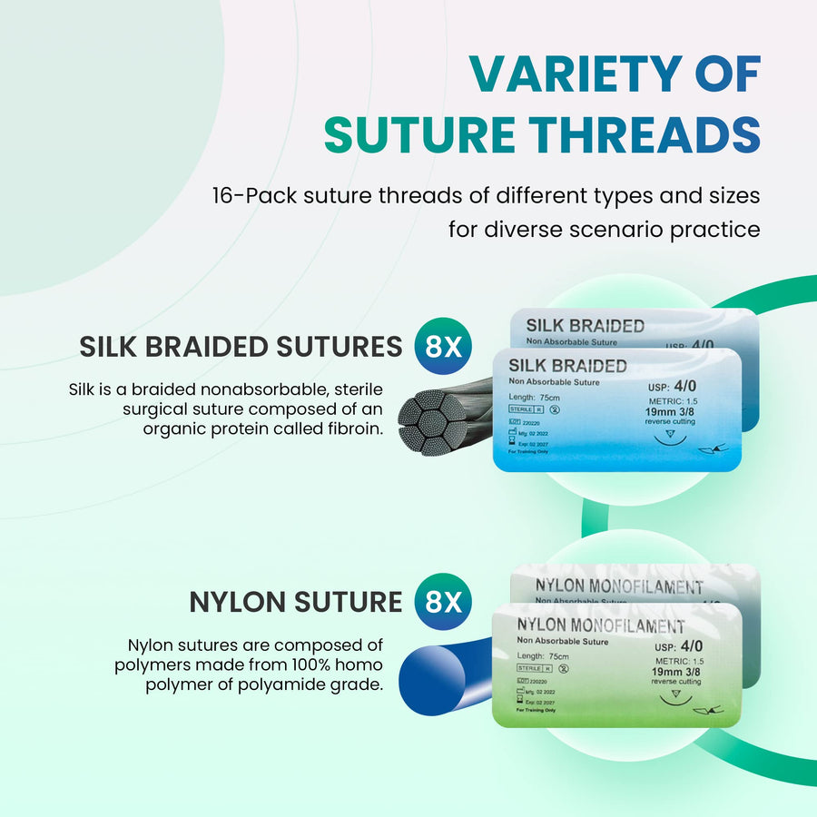 Professional Suture Kit for Suture Training